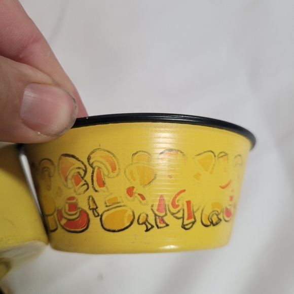 VTG Mini Mushroom Pots Pans Tea Coffee Kettle Set Lot of 13 Pieces - Picture 7 of 13